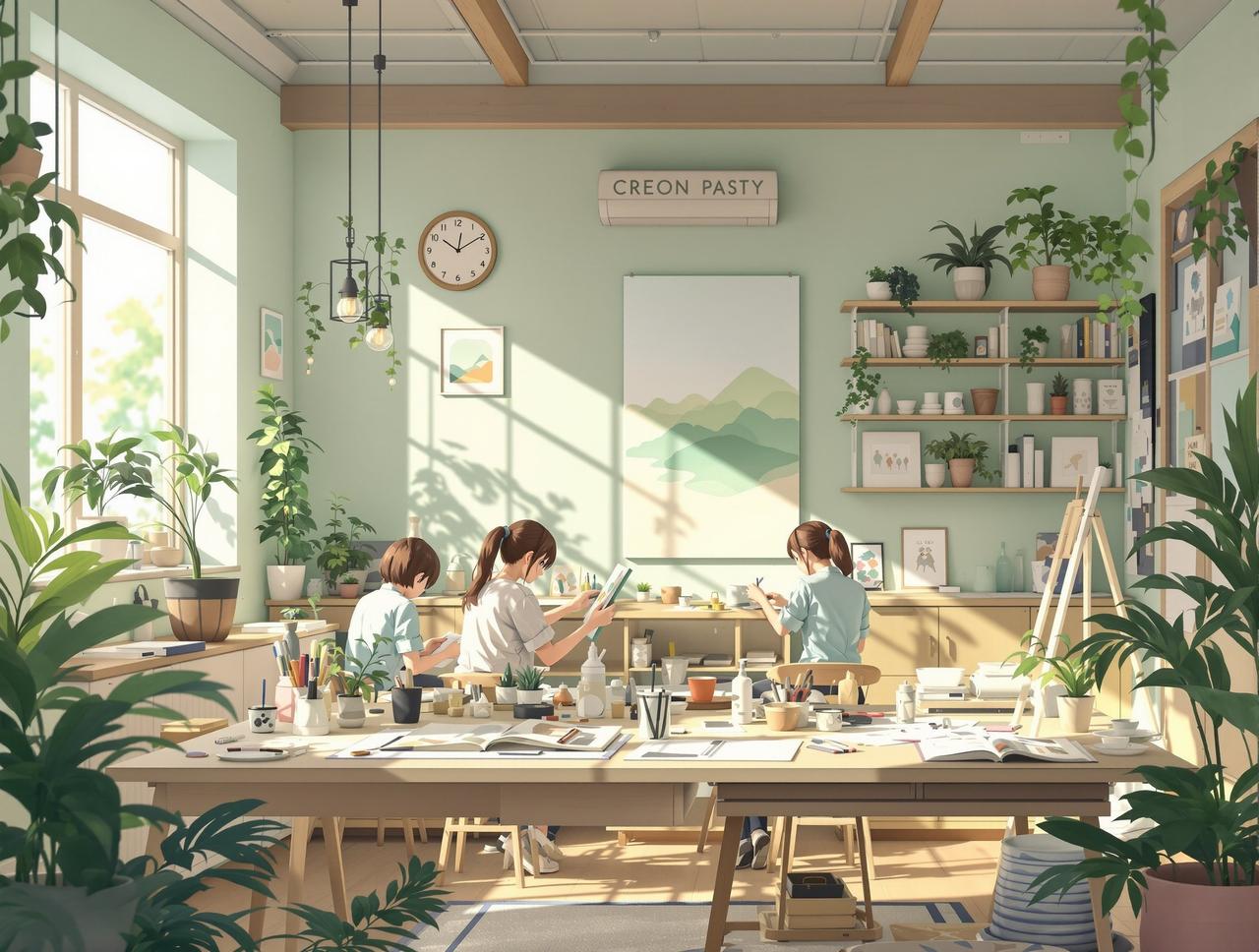 玄幻短剧免费观看最新品牌故事 - 动画工作室创作场景